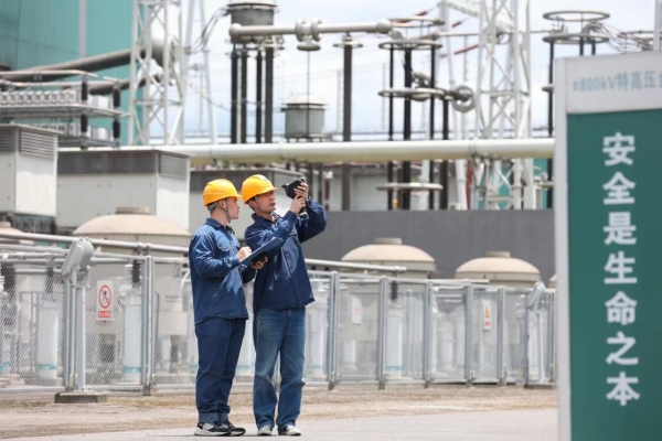 “西电入浙”特高压工程日输电量超5亿千瓦时